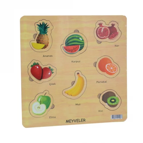 Mey İthalat® CC Oyuncak, Memo 32x32 Eğitici Şekiller - 6 orti