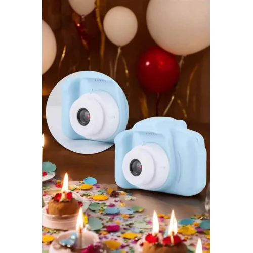 Mey İthalat® Çocuk Kamerası Dijital 1080P HD Kaliteli Mini Fotoğraf Makinesi Profesyonel