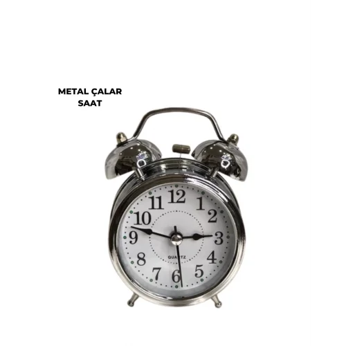 Mey İthalat® Dekoratif Gümüş Saat