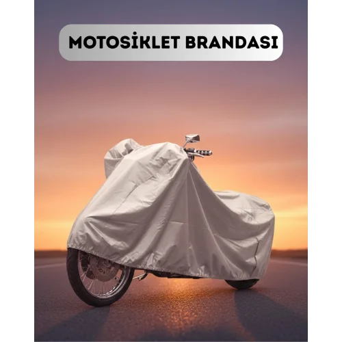 Mey İthalat® Dış Mekan Uyumlu Motosiklet Brandası Tam Koruma