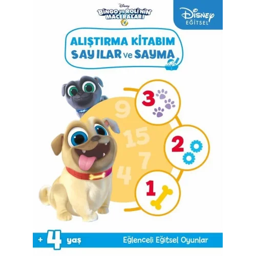 Mey İthalat®  Disney Eğitsel Bingo ve Rolinin Maceraları Sayılar ve Sayma