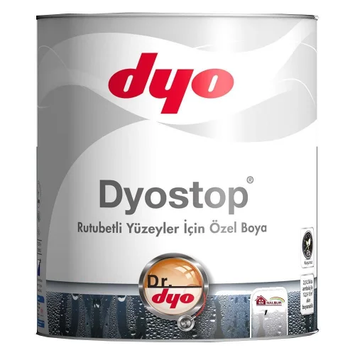 Mey İthalat® DYO stop Rutubet ve Nem Boyası 0,75 Litre