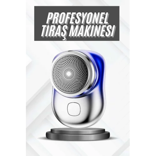 Mey İthalat® Elektrikli Mini Tıraş Makinesi,Taşınabilir USB Şarjlı Kablosuz Tıraş Makinesi