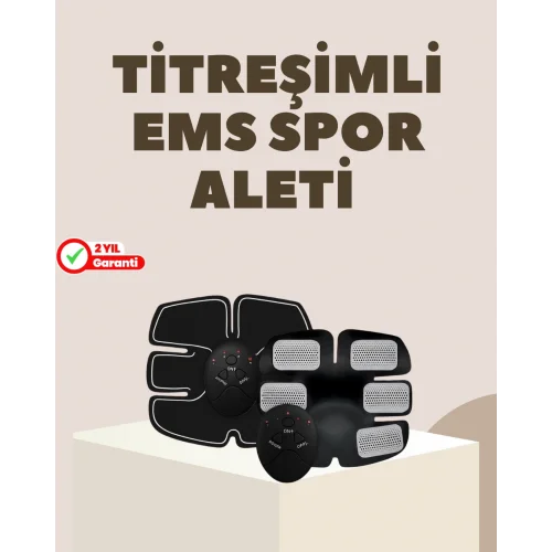 Mey İthalat® EMS Kas Yapma ve Yağ Yakma Cihazı Titreşimli 2025 Orijinal Spor Aleti