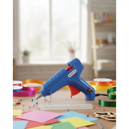 Mey İthalat® Ev ve Hobi İçin 60 W Silikon Tabancası 11 mm Uyumlu 5 Adet Hediye Silikon