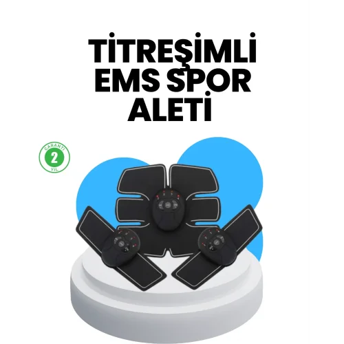 Mey İthalat® Evde Spor İçin Orijinal EMS Kas Çalıştırma Aleti 2025 Titreşimli Seri