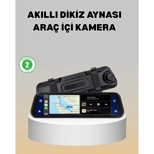 Mey İthalat® Gece Görüşlü Araç Dikiz Aynası Kamera Park Monitörlü