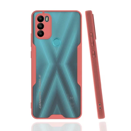 Mey İthalat®  General Mobile GM 21 Plus Kılıf Platin Silikon - Pembe