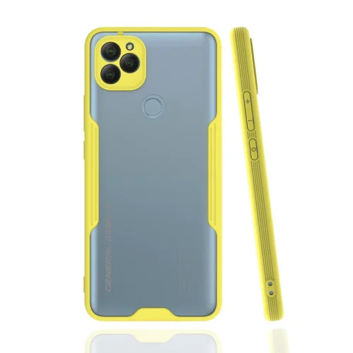 Mey İthalat®  General Mobile GM 22 Kılıf Platin Silikon - Sarı