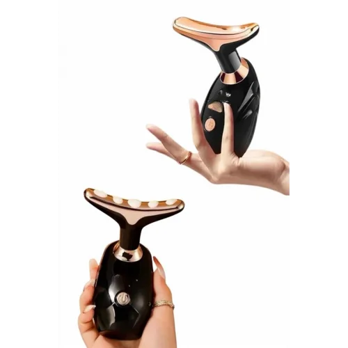 Mey İthalat® Gıdık Ve Sarkma Giderici Boyun Ve Yüz Güzellik Cihazı Pilli