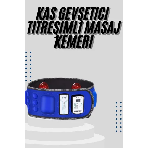 Mey İthalat® Göbek İnceltme Kemeri Kas Gevşetici Masaj Aleti Titreşimli Masaj Kemeri