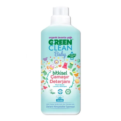 Mey İthalat®   Baby Bitkisel Çamaşır Deterjanı 1000 ml (20 Yıkama)