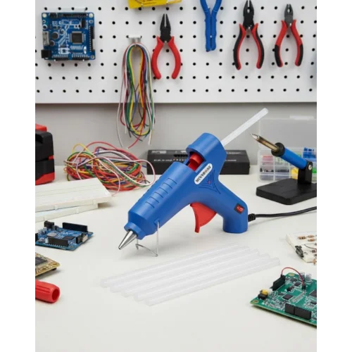 Mey İthalat® Güçlü Yapıştırma İçin 80 W Silikon Tabancası 11 mm Uyumlu 5 Adet Silikon