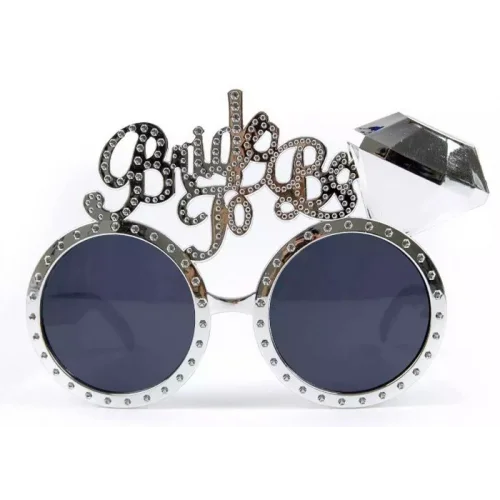 Mey İthalat® Gümüş Renk Bride To Be Yazılı Gelin Gözlüğü 15x10 cm