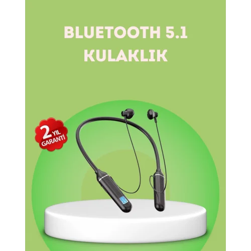 Mey İthalat® Gürültü Azaltmalı Mikrofonlu Kablosuz Bluetooth Kulaklık