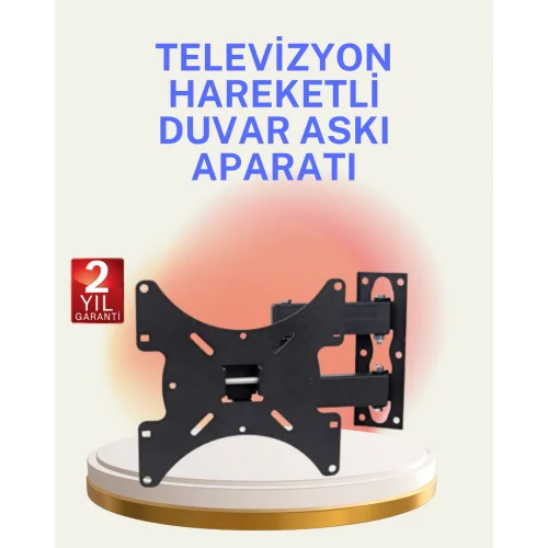 Mey İthalat® Hareketli TV Duvar Askı Aparatı 22–49 İnç Uyumlu