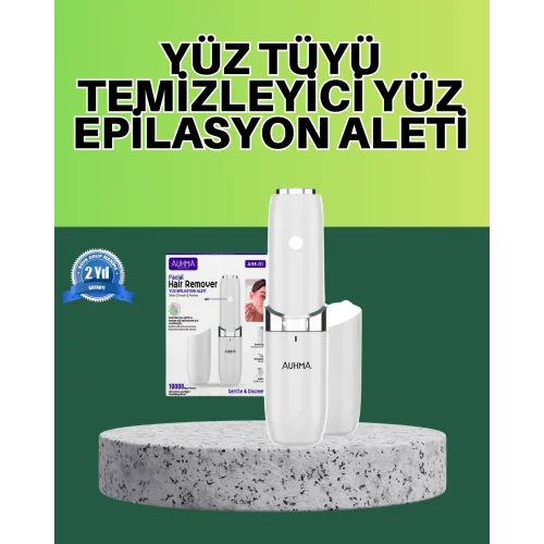Mey İthalat® Hassas Ciltler İçin LED Destekli Yüz Epilasyon Cihazı