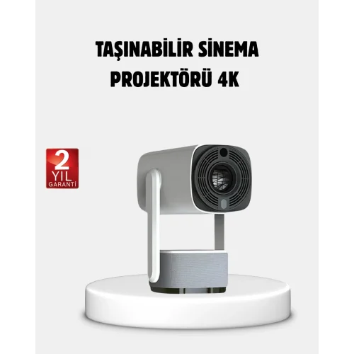 Mey İthalat® HD 720p Projeksiyon Cihazı – Geniş Ekran, 10.000 Saat Ampul Ömrü, Ev Sineması Deneyimi