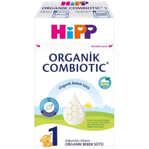 Mey İthalat®   1 Organik Combiotic Bebek Sütü 600 Gr
