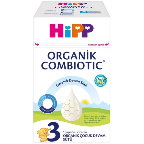 Mey İthalat®   3 Organik Combiotic Bebek Sütü 800 Gr