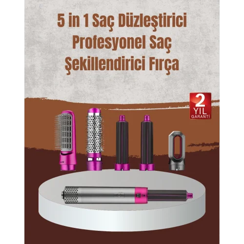 Mey İthalat® Hızlı Kurutma ve Bukle Yapma Özellikli Saç Şekillendirme Cihazı