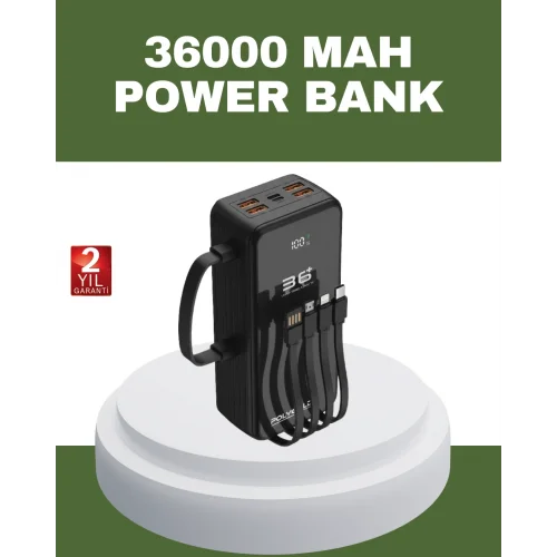 Mey İthalat® Hızlı Şarj Destekli Powerbank Tüm Cihazlarla Uyumlu