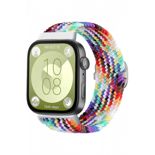 Mey İthalat®  Huawei Fit 4 Star Kordon - Gökkuşağı 2