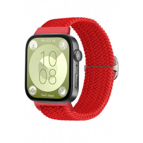 Mey İthalat®  Huawei Fit 4 Star Kordon - Kırmızı