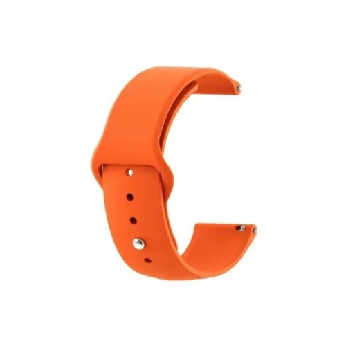 Mey İthalat®  Huawei GT4 41mm 18mm Klasik Kordon - Turuncu