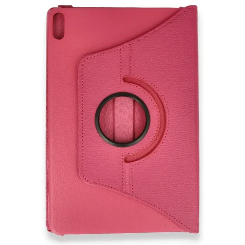 Mey İthalat®  Huawei Honor Pad X8A Kılıf 360 Tablet Deri Kılıf - Pembe