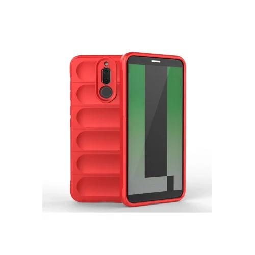 Mey İthalat®  Huawei Mate 10 Lite Kılıf Optimum Silikon - Kırmızı