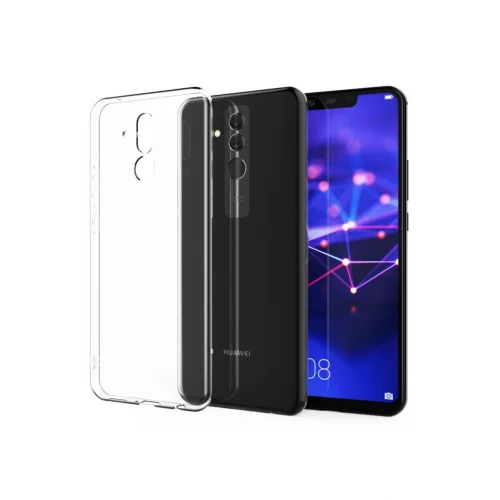 Mey İthalat®  Huawei Mate 20 Lite Kılıf Lüx Şeffaf Silikon