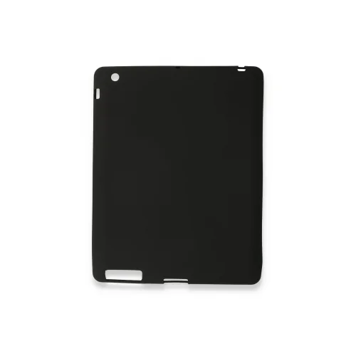 Mey İthalat®  iPad 4 9.7 Kılıf Evo Tablet Silikon - Siyah