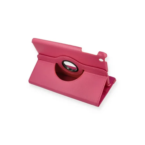 Mey İthalat®  iPad Mini 1 Kılıf 360 Tablet Deri Kılıf - Pembe
