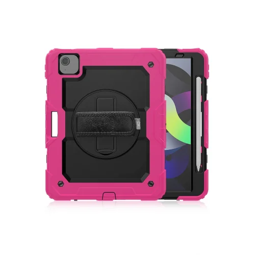 Mey İthalat®  iPad Pro 11 (2020) Kılıf Pars Tablet Kapak - Pembe