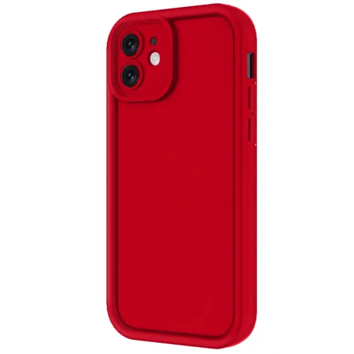 Mey İthalat®  iPhone 11 Kılıf Viera Silikon - Kırmızı