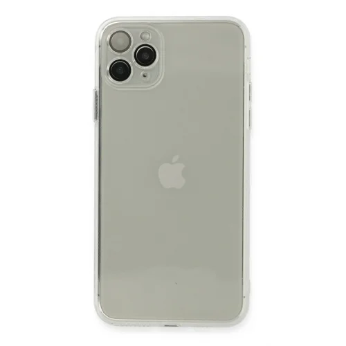 Mey İthalat®  iPhone 11 Pro Kılıf Fly Lens Silikon - Şeffaf