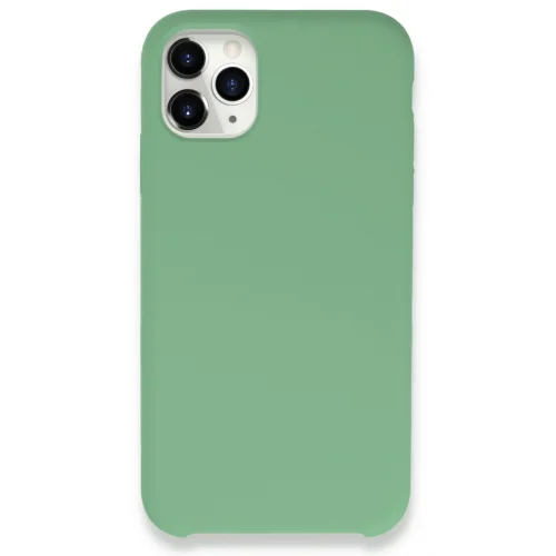 Mey İthalat®  iPhone 11 Pro Kılıf Lansman Legant Silikon - Yeşil