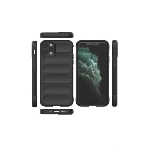 Mey İthalat®  iPhone 11 Pro Kılıf Optimum Silikon - Siyah