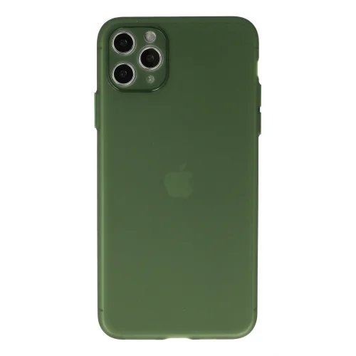 Mey İthalat®  iPhone 11 Pro Max Kılıf Puma Silikon - Yeşil