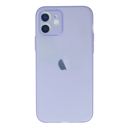 Mey İthalat®  iPhone 12 Kılıf Puma Silikon - Mor