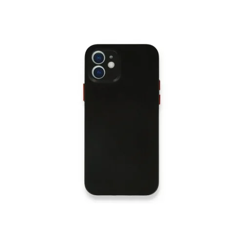 Mey İthalat®  iPhone 12 Mini Kılıf PP Ultra İnce Kapak - Siyah