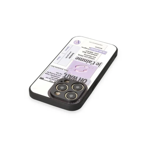 Mey İthalat®  iPhone 12 Pro Kılıf Mirror Desenli Kapak - Mirror - 4