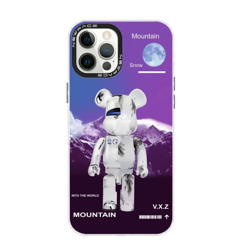 Mey İthalat®  iPhone 12 Pro Max Kılıf Estoril Desenli Kapak - Estoril - 8