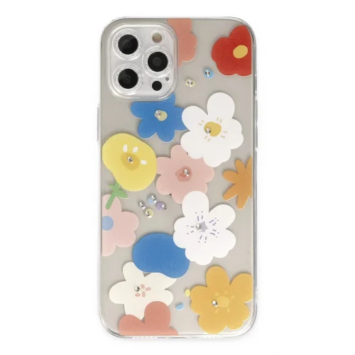 Mey İthalat®  iPhone 12 Pro Max Kılıf Lucky Silikon - Lucky 8