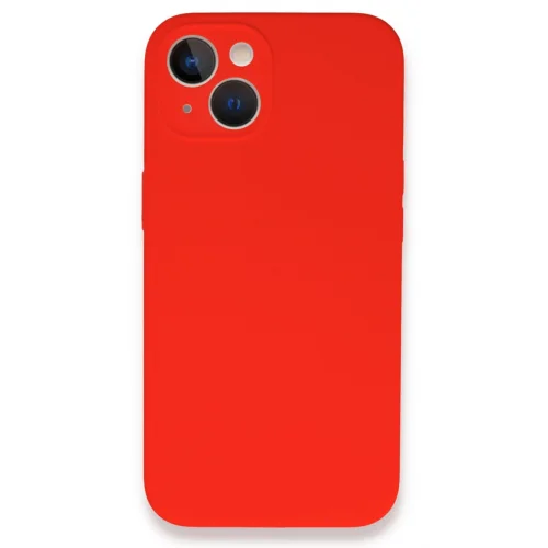 Mey İthalat®  iPhone 13 Mini Kılıf Lansman Legant Silikon - Kırmızı