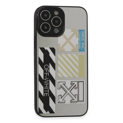 Mey İthalat®  iPhone 13 Pro Kılıf Mirror Desenli Kapak - Mirror - 6