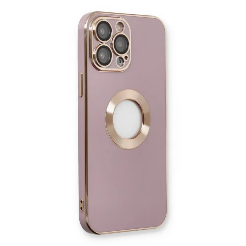 Mey İthalat®  iPhone 13 Pro Kılıf Store Silikon - Mor