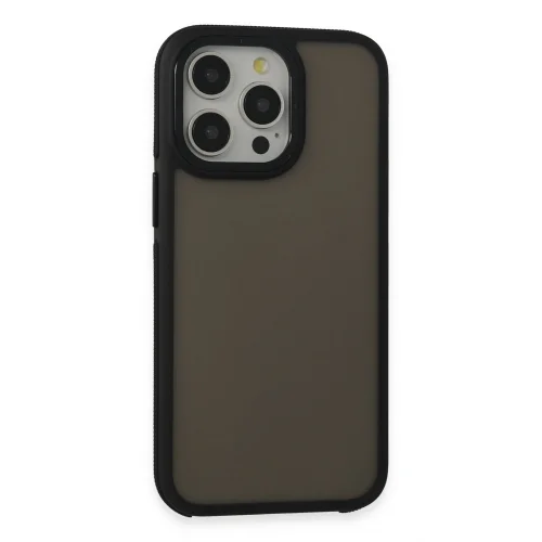 Mey İthalat®  iPhone 13 Pro Max Harvel Kapak - Siyah