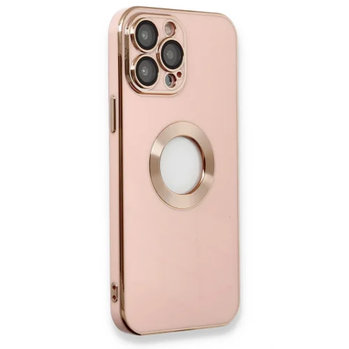 Mey İthalat®  iPhone 13 Pro Max Kılıf Store Silikon - Pembe